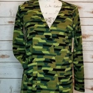 LuLaRoe Sarah CAMO Size Small NWT